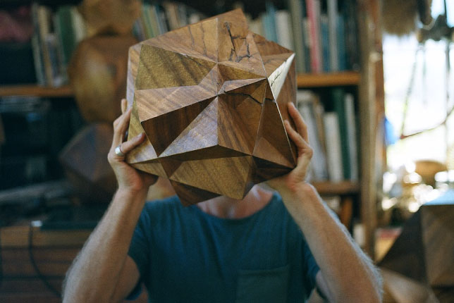 Wood carving with Aleph Geddis